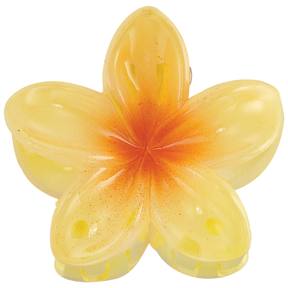 Mini Plumeria Hair Clips
