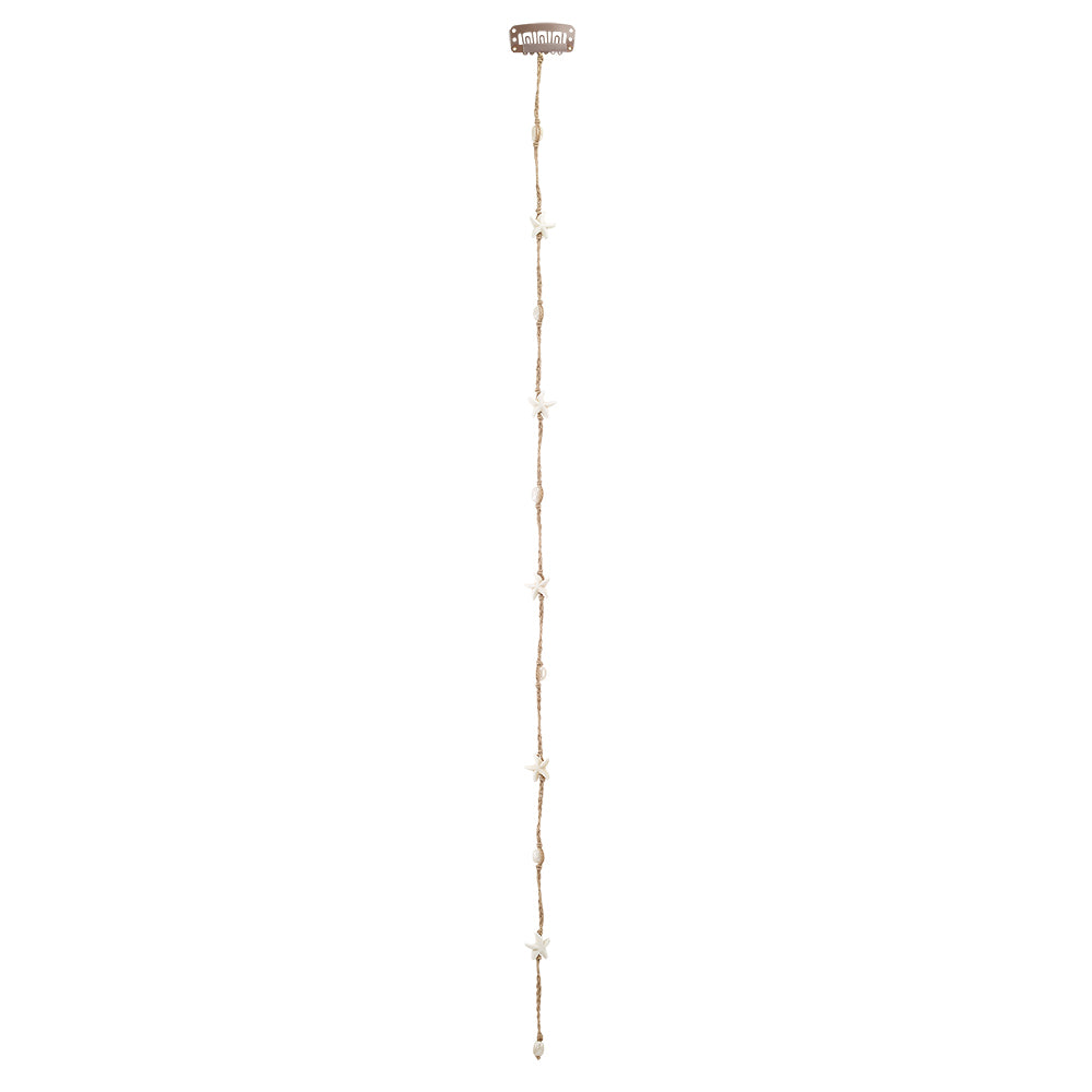 20" Large Sealife Hair Bead Clip-In Extensions