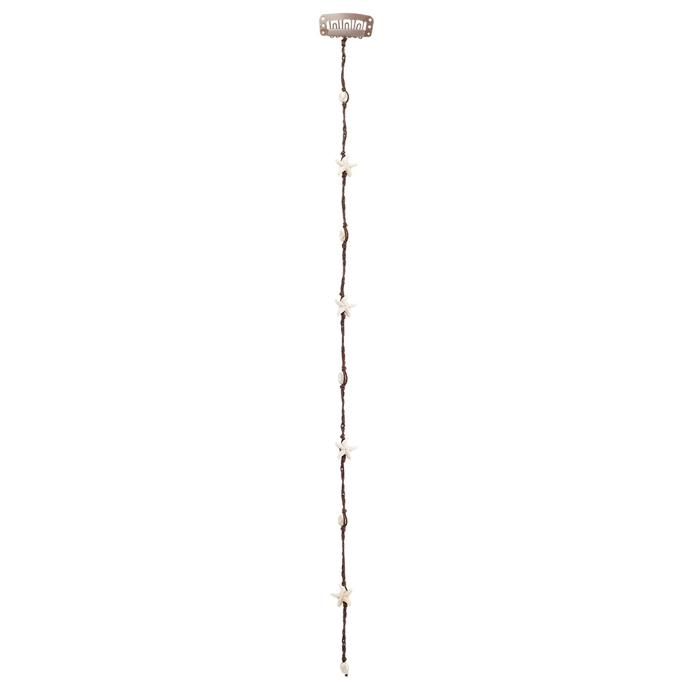 15" Medium Sealife Hair Bead Clip-In Extensions