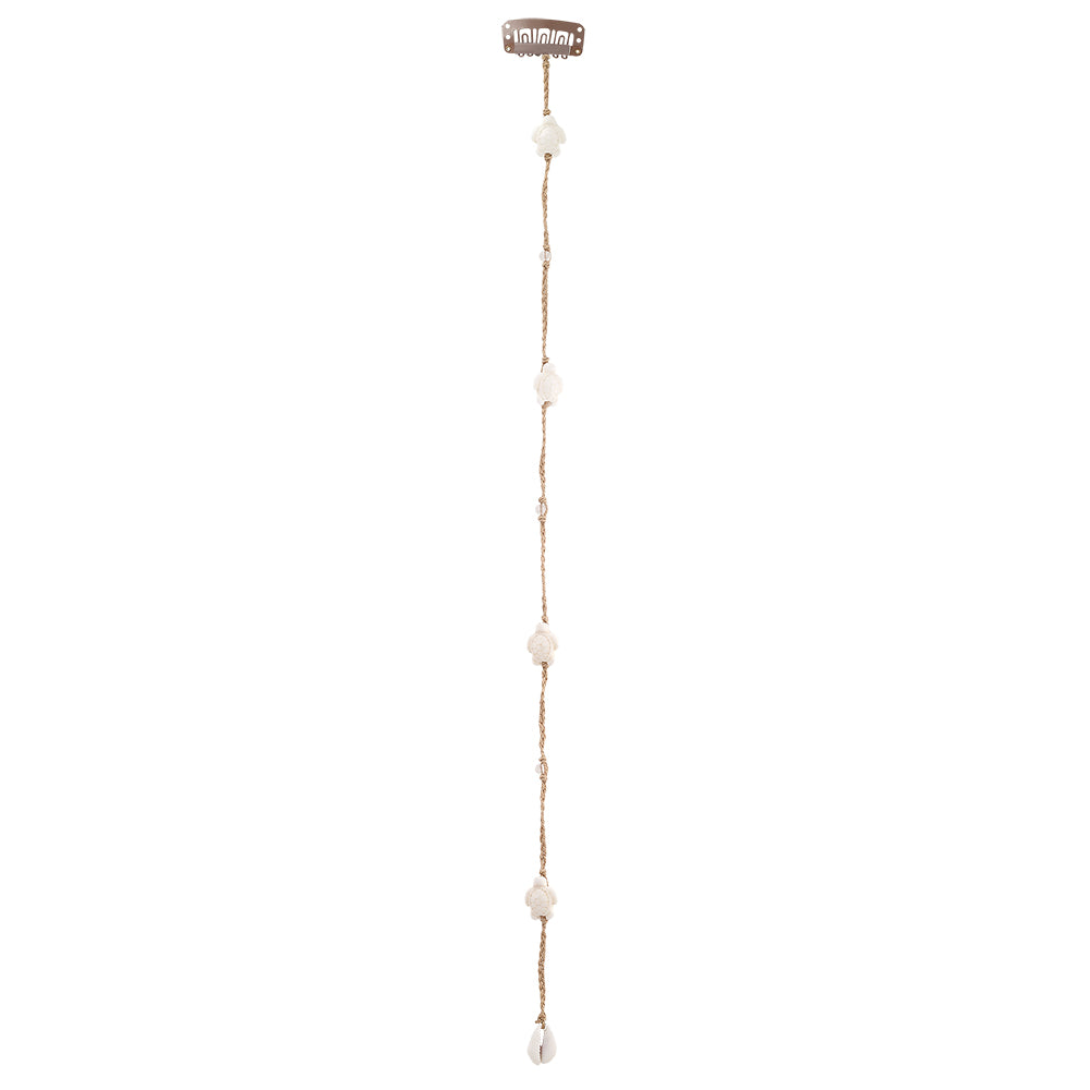 15" Medium Sealife Hair Bead Clip-In Extensions