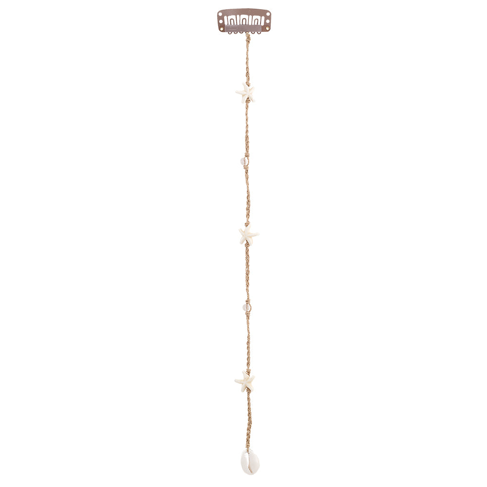 10" Small Sealife Hair Bead Clip-In Extensions