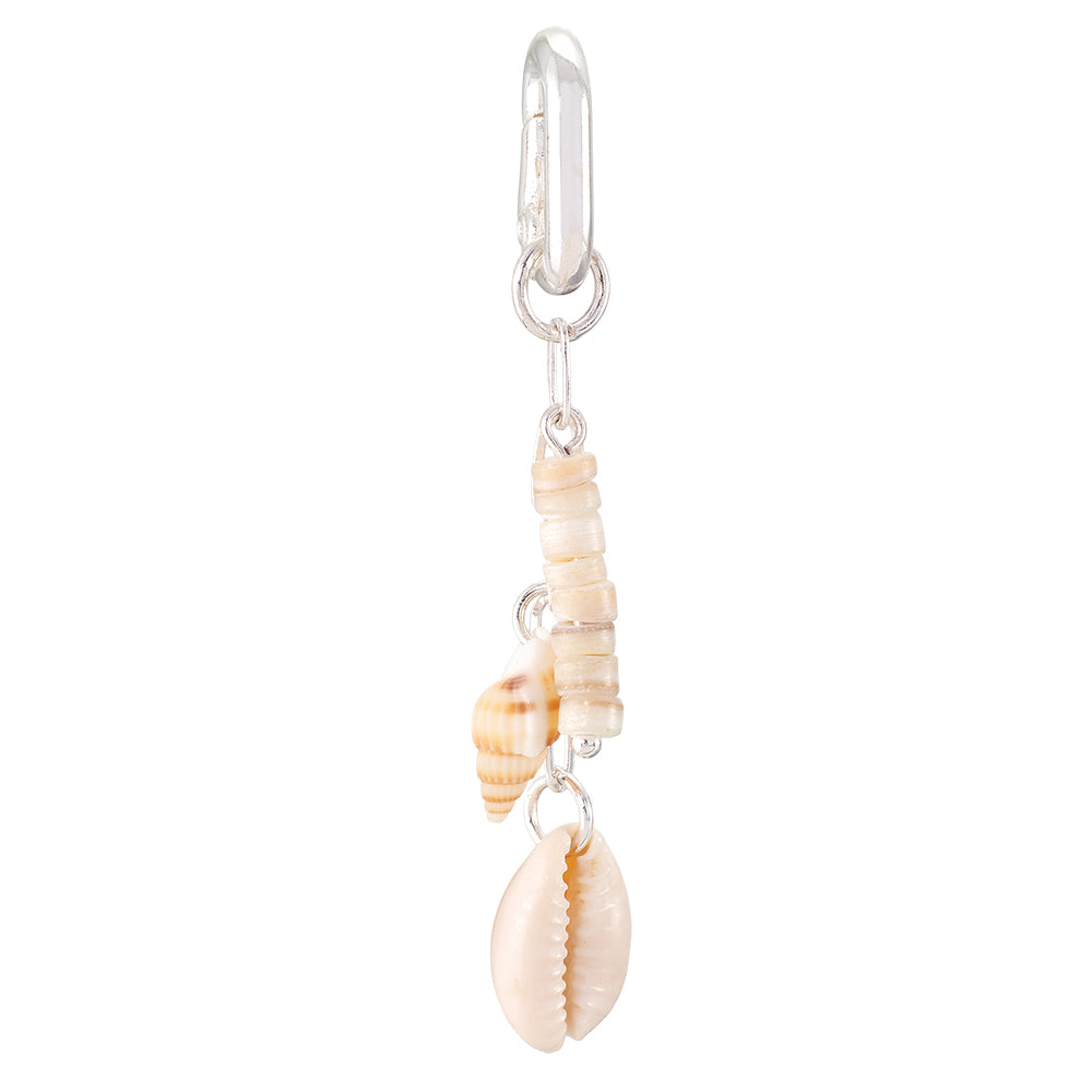 Cowrie & Conch Shell 2.5" Bikini Charm