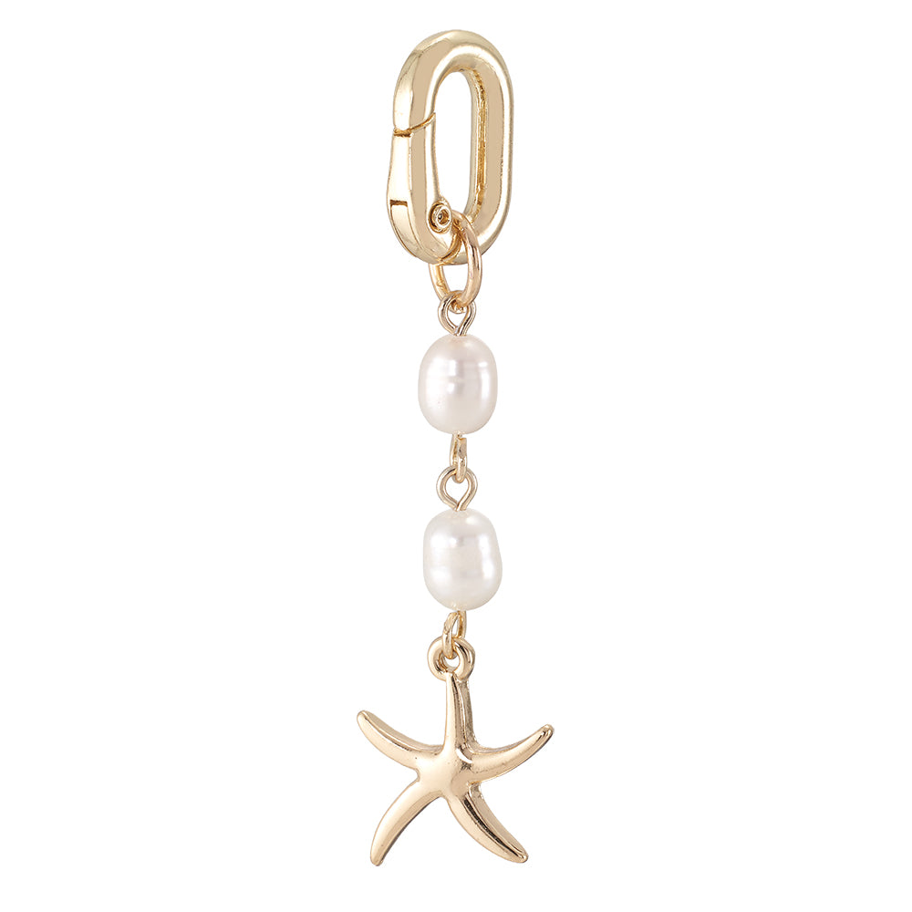 Starfish & Bikini Charm 2.4"