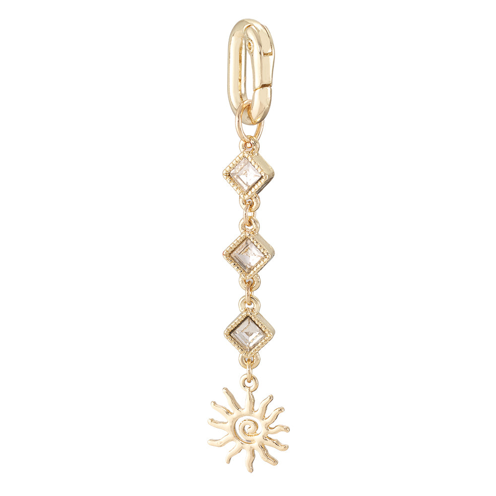 Sun & Crystals 2.75" Bikini Charm