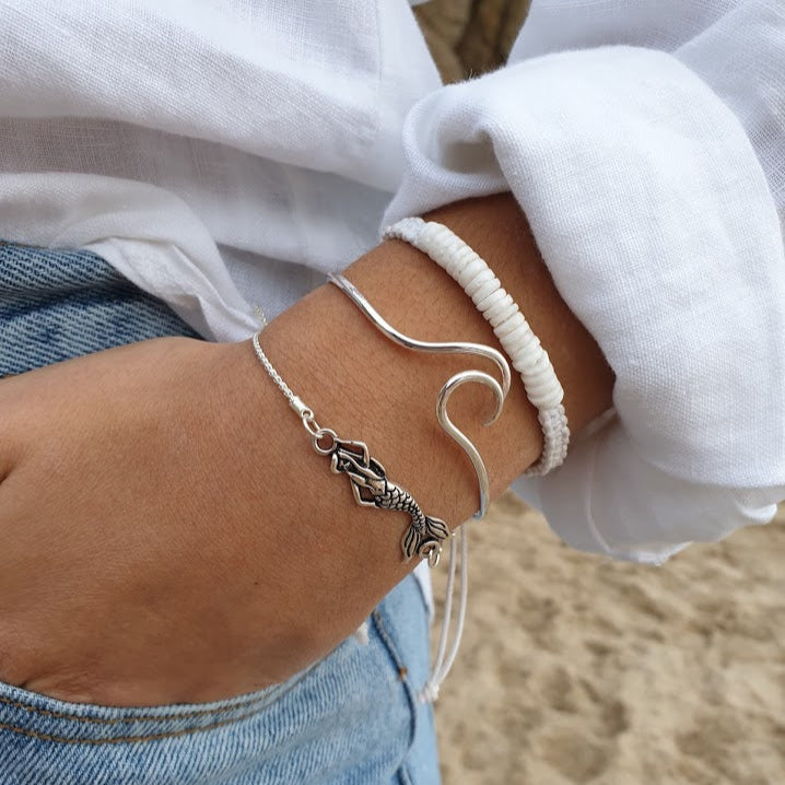 Single Wave Cuff Bracelet