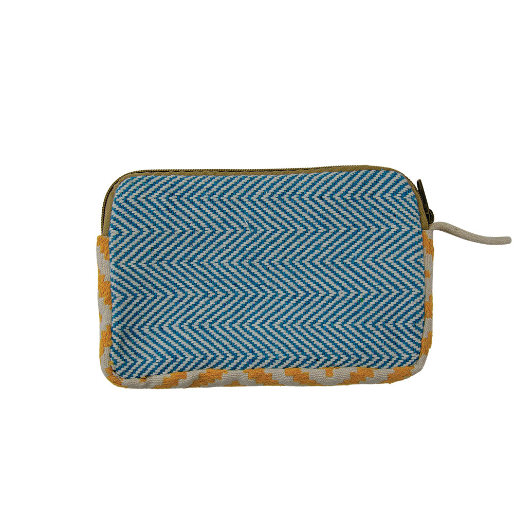 Colorful Hemp Crossbody Bag / 5" x 8"