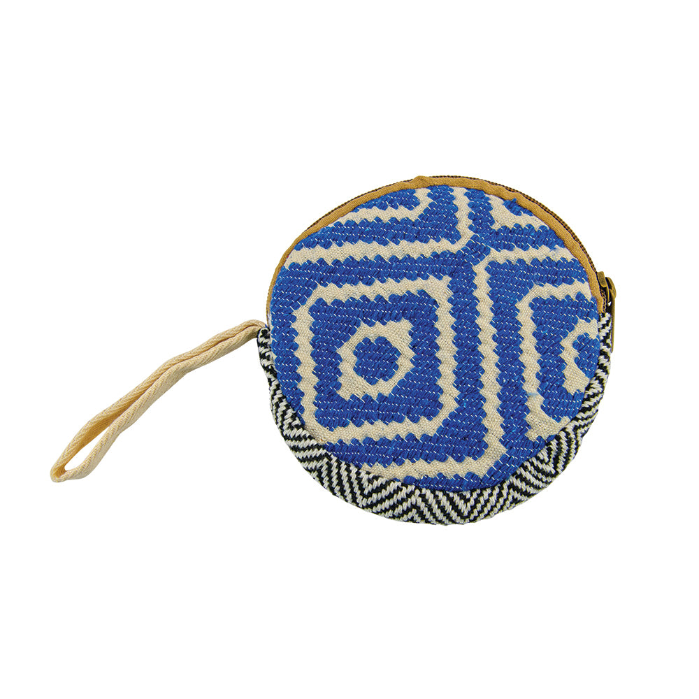 Round Hemp Wristlet Bag / 5" x 5"