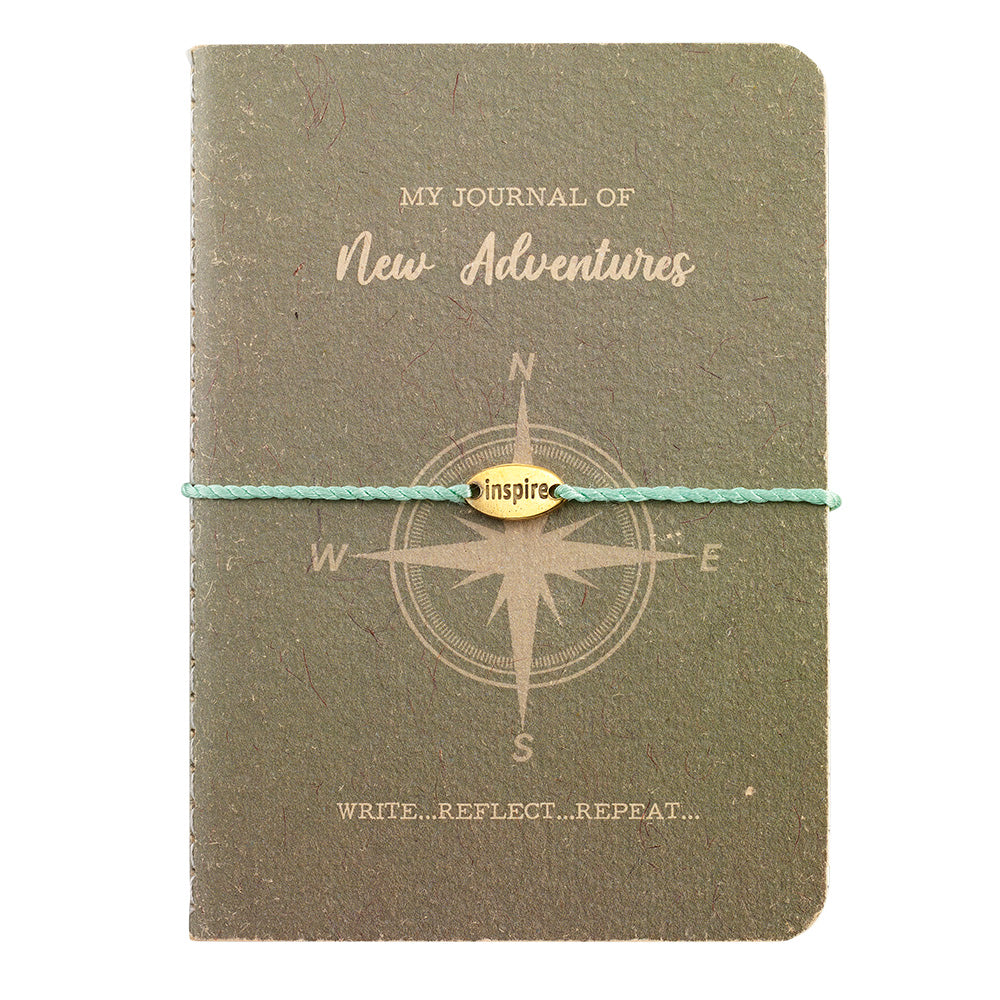 “My Journal” of New Adventures with “Inspire” Cord Bracelet