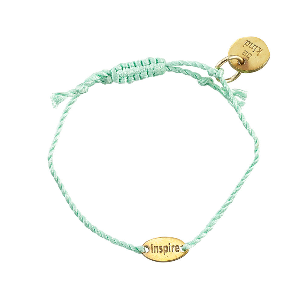 “My Journal” of New Adventures with “Inspire” Cord Bracelet