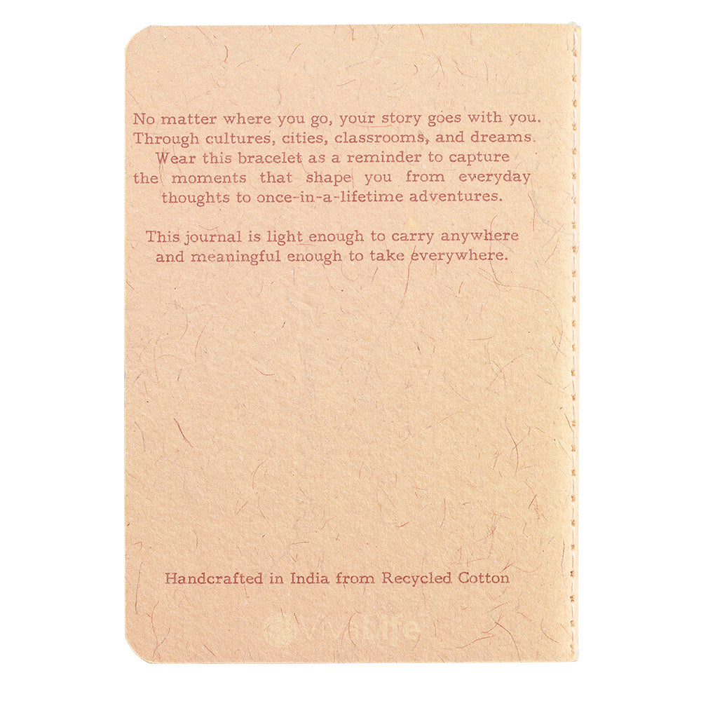 “My Journal” of Friendship with “Laugh” Cord Bracelet