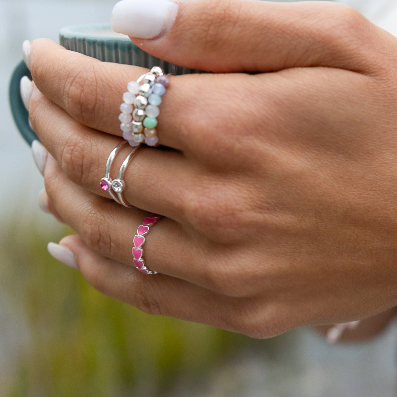 Adjustable Heart Ring