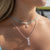 Crystal Seahorse 16'' Necklace