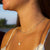 Mother of Pearl Flower Earrings