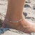 Enamel Heart Anklet