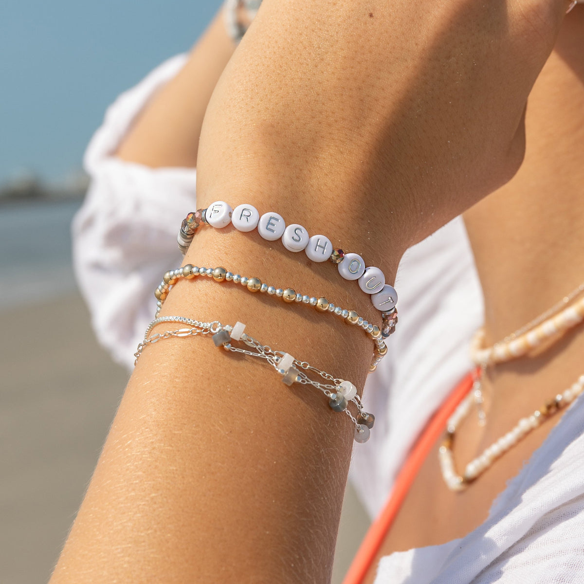 Lyric Word Bracelet