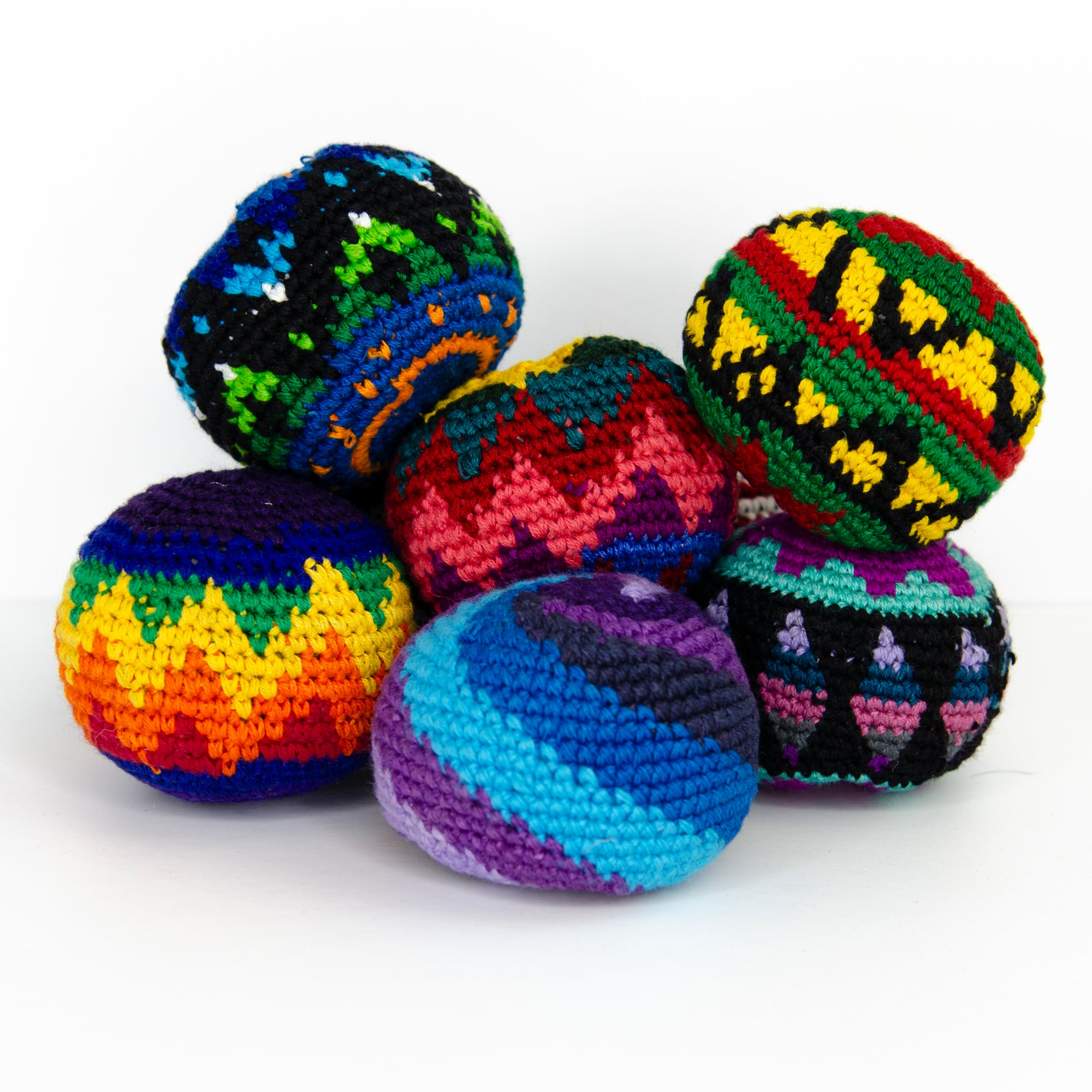 Assorted Artisan Styles Hackey Sacks
