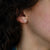 Circle Wave Stud Earrings