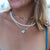Ocean Blue Seed Bead Necklace