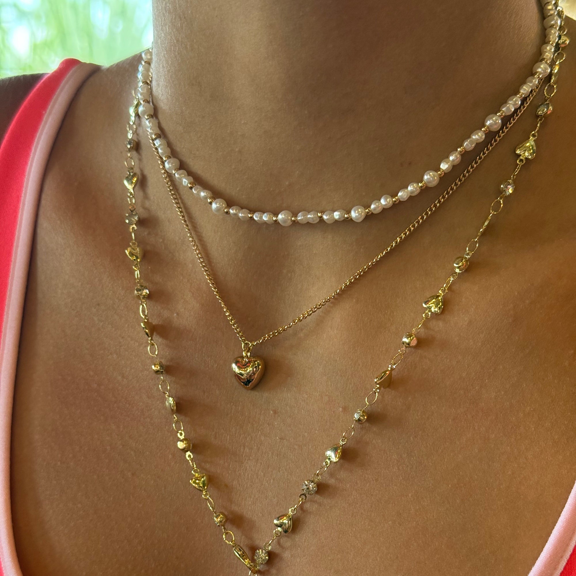 Mini Heart 16" Necklace