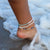 Ocean Blue Stretch Anklet