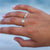 Crystal Evil Eye Ring