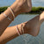 Pink Luano & Melo Shell Anklet