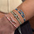 "Be Kind to All Kinds" Sealife Seedbead Bracelet Set/2