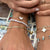 Faux Pearl Chip Stretch Bracelet