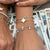 Gold Double Heishi Stone Adjustable Bracelet