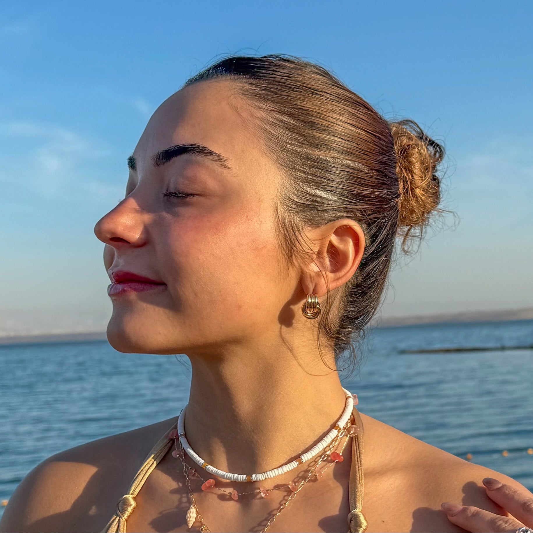 Small Knot Post Earrings