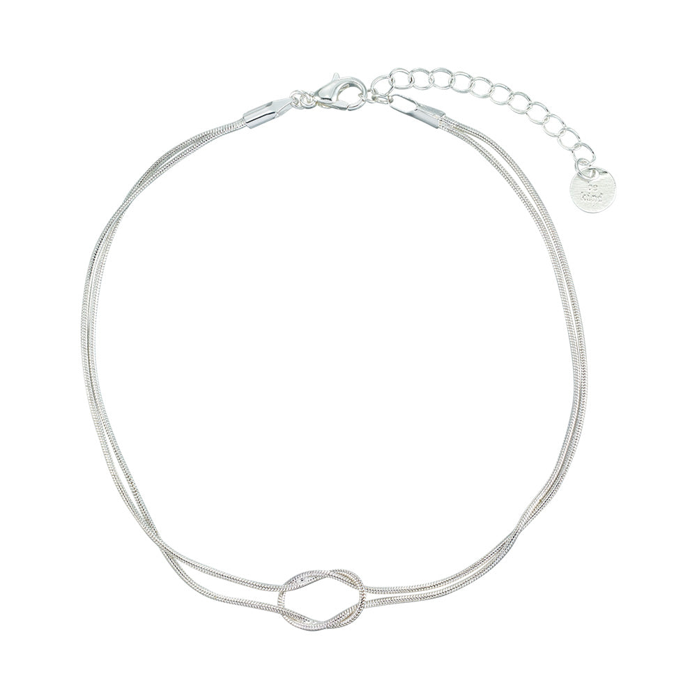 &quot;Forget Me Knot&quot; Anklet