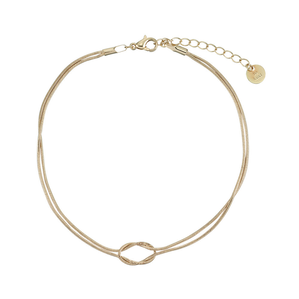 "Forget Me Knot" Anklet