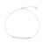 Fresh Water Pearl Paperclip Chain Anklet