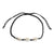 Braided Linen Triple Cowry Bracelet