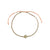 Sun Charm Wax Cord Anklet - Viva life Jewellery