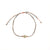 Sun Charm Wax Cord Anklet - Viva life Jewellery