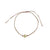 Sun Charm Wax Cord Anklet - Viva life Jewellery