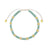 Macrame Daisy Wax Cord Anklet - Viva life Jewellery
