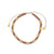 Macrame Daisy Wax Cord Anklet - Viva life Jewellery
