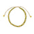Macrame Daisy Wax Cord Anklet - Viva life Jewellery