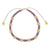 Macrame Daisy Wax Cord Anklet - Viva life Jewellery