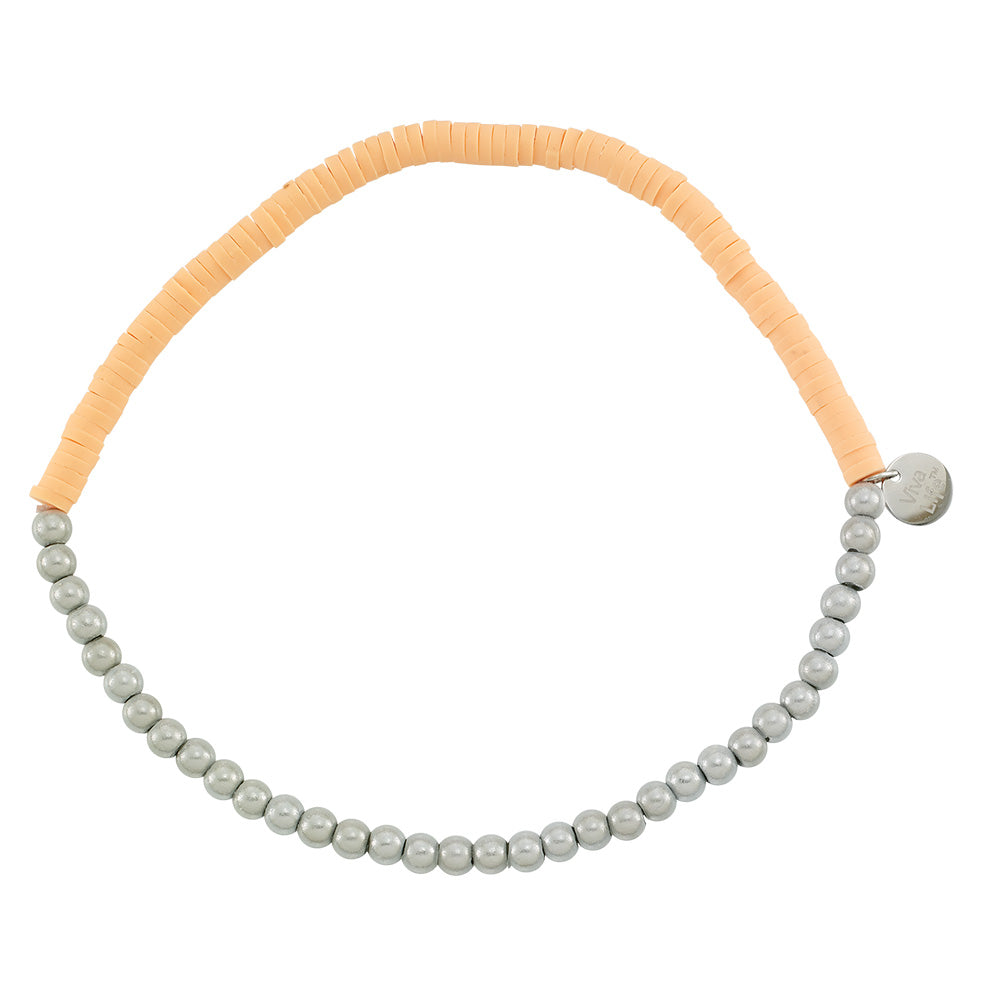 Encinitas Clay Chip Stretch Anklet