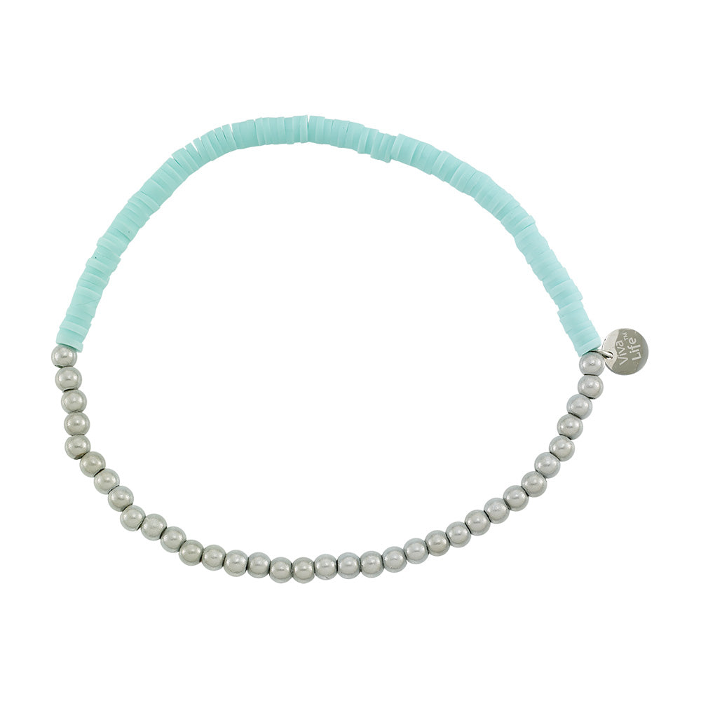 Encinitas Clay Chip Stretch Anklet