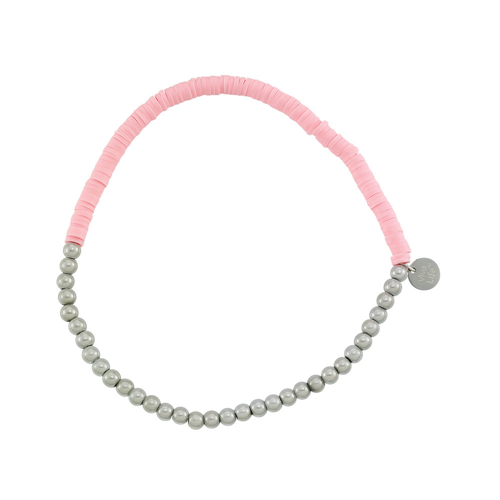Encinitas Clay Chip Stretch Anklet