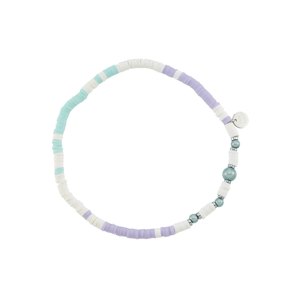 Laguna Clay Chip Stretch Bracelet