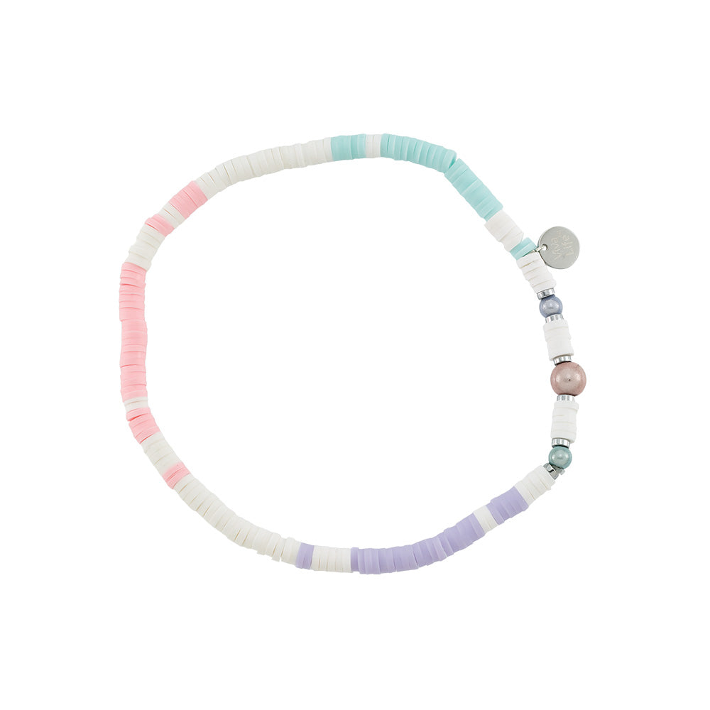 Laguna Clay Chip Stretch Anklet