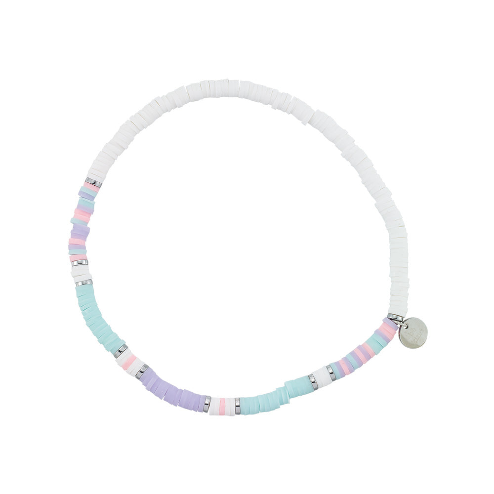 The "Betty" Clay Chip Stretch Anklet