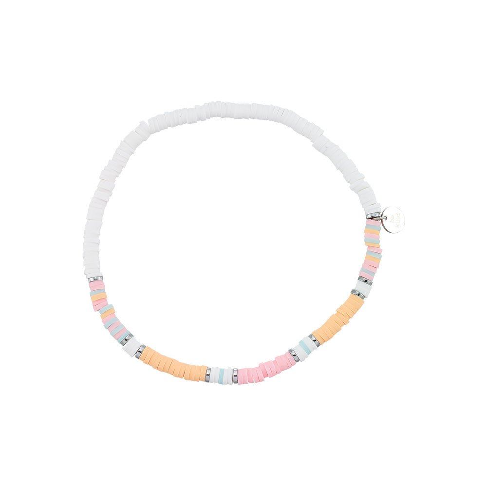 The "Betty" Clay Chip Stretch Anklet