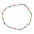 Seed Bead Daisy Stretch Anklet - Viva life Jewellery