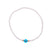 Pastel Color Evil Eye Seed Bead Bracelet